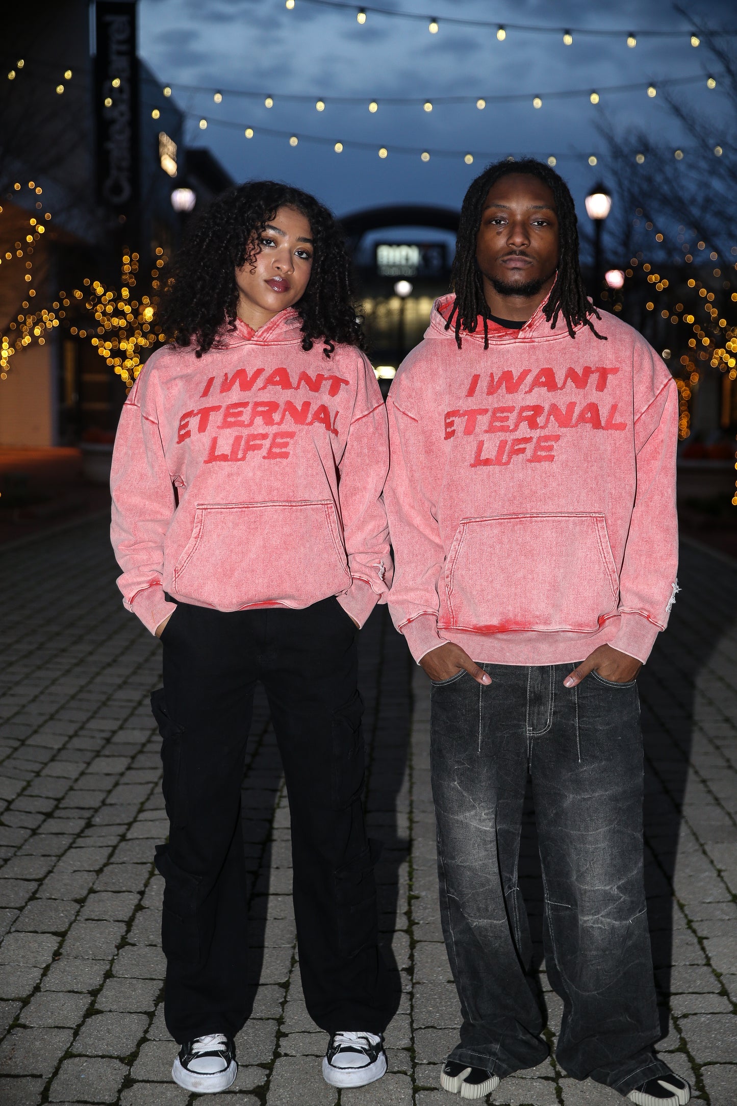 ETERNAL LIFE "CORAL WASH" HOODIE